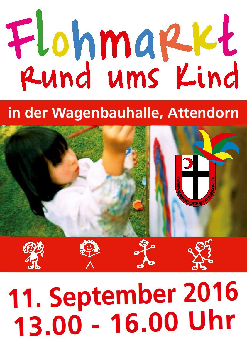 Termin Kinderflohmarkt Sonntag, 11. September 2016