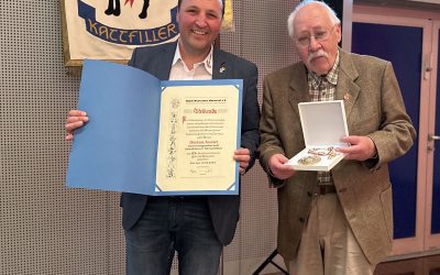 Verleihung des BDK-Verdienstordens in Gold mit Brillanten für Dieter Auert