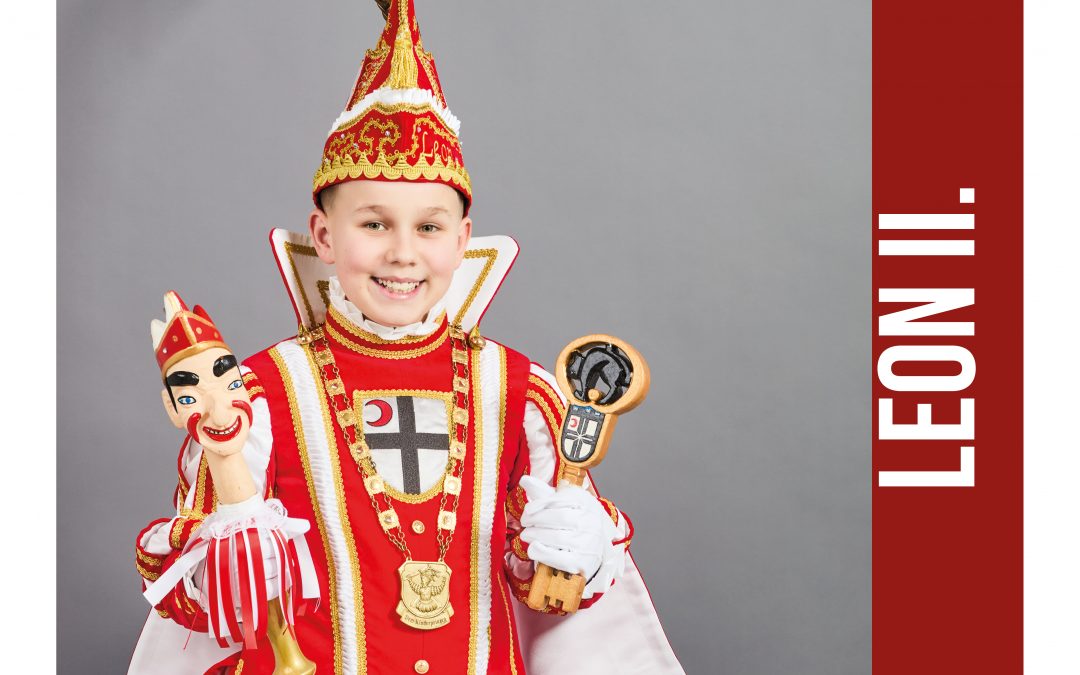 Leon II. (Pfeifer) regiert als Kinderprinz 2026 den närrischen Nachwuchs